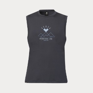 [2024S/S] 머슬 민소매 티셔츠 (남) BLACK